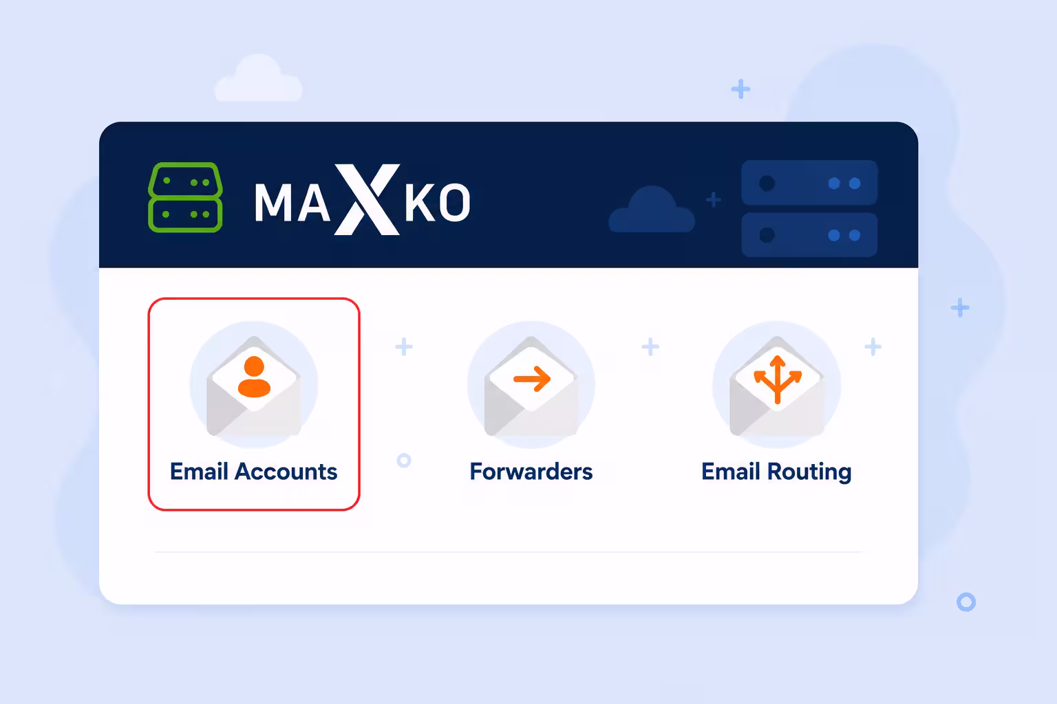 CREATE EMAIL USING CPANEL